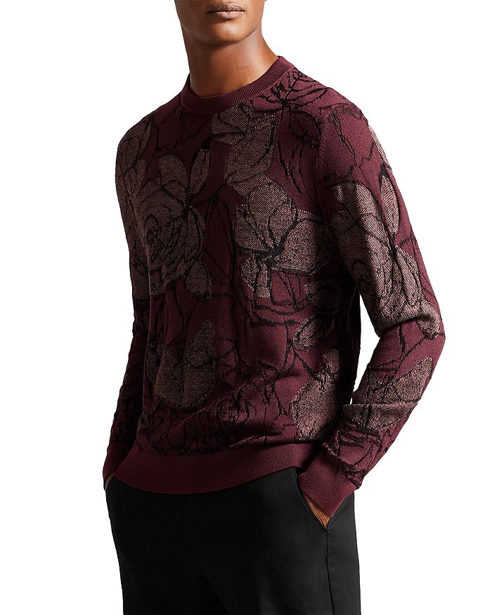 Ted Baker Simpso Wool Crewneck Sweater | Bloomingdale's
