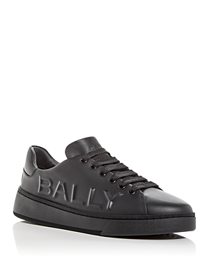 Shop Bally Men's Reka Low Top Sneakers In Black