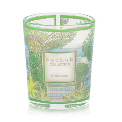 Trio of Travel Candles: Singapore-Athens-Paris