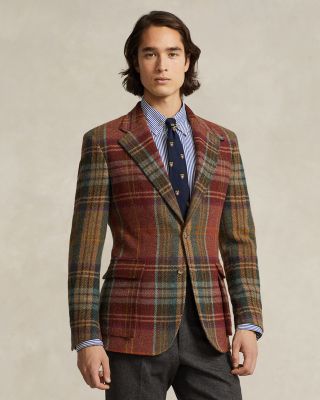 Polo Ralph Lauren The RL67 Plaid Wool Tweed Jacket Bloomingdale s