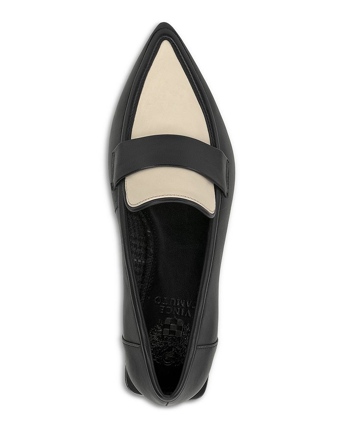 Shop Vince Camuto Women's Calentha Pointed Toe Loafers In Oxford