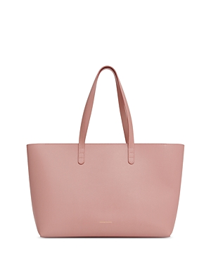 MANSUR GAVRIEL SMALL LEATHER ZIP TOTE