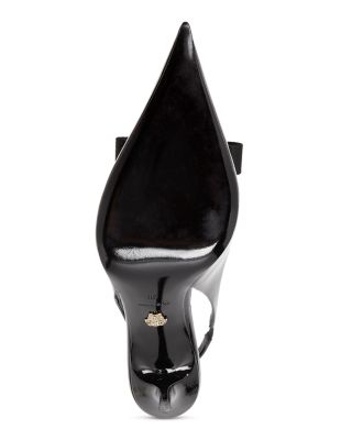 Women's Gianni Ribbon 85 mm Slingback Pumps