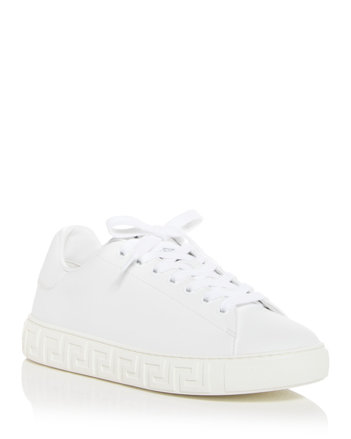 Versace Women's Responsible Low Top Sneakers in White