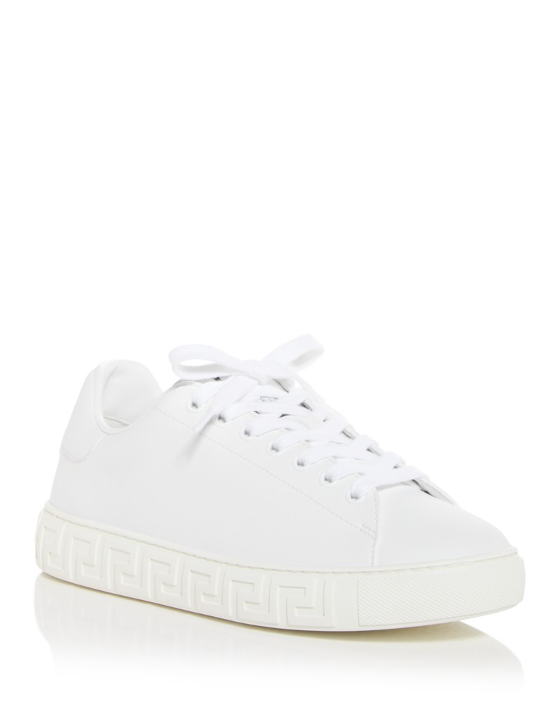Versace Women's Responsible Low Top Sneakers in White