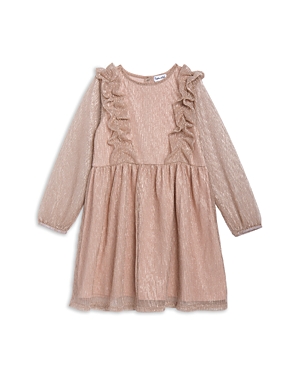Splendid Girls' Glitzy Pleated Tulle Dress - Little Kid