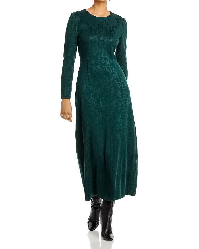 Misook Jacquard Knit Maxi Dress Bloomingdale s