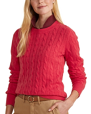 Vineyard Vines Cable Knit Cashmere Sweater