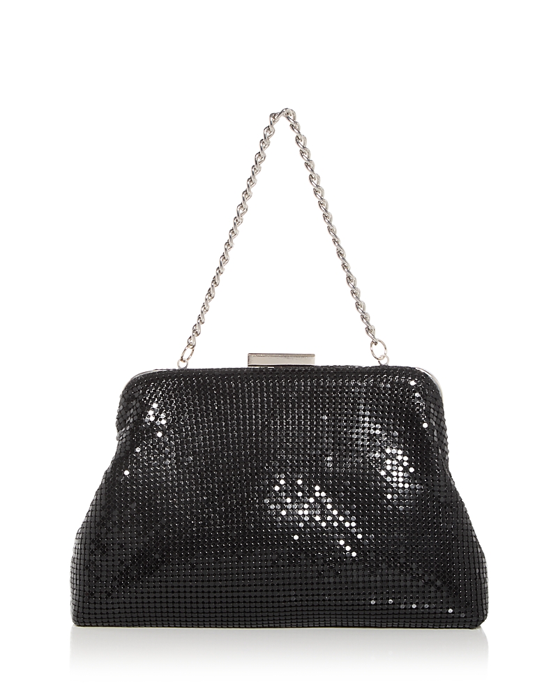 Aqua Markle Mesh Frame Shoulder Bag - Exclusive