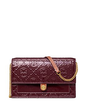 T Monogram Jacquard Chain Wallet: Women's Designer Mini Bags