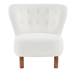 Euro Style Beatrice Lounge Chair In White