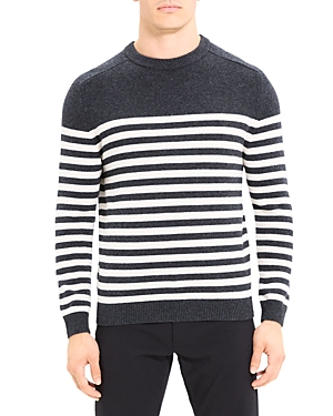 Theory Latho Wool & Cashmere Regular Fit Crewneck Sweater