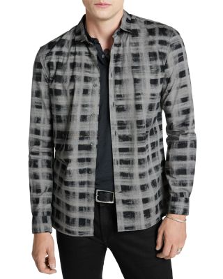 John offers Varvatos button down shirt