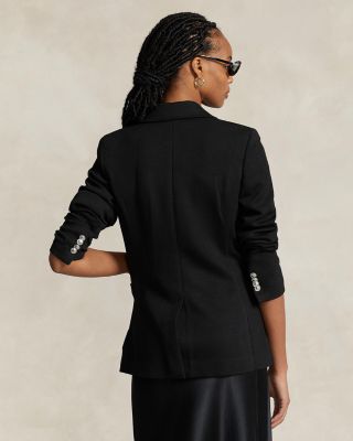 Crest Embellished Blazer