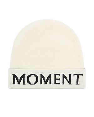 Shop Perfect Moment Logo Wool Beanie In White