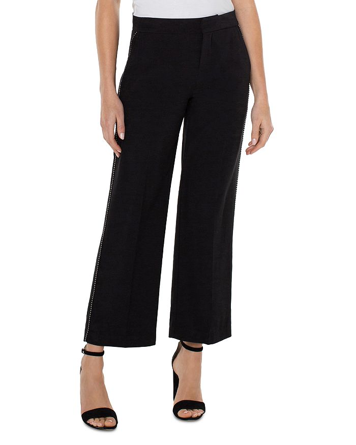 Liverpool Stride Cargo Wide Leg Pants in Red Clay-Final Sale main image 1
