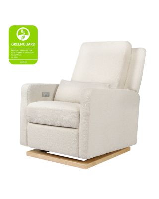 Sigi Electronic Recliner and Glider in Eco Performance Fabric with USB Port