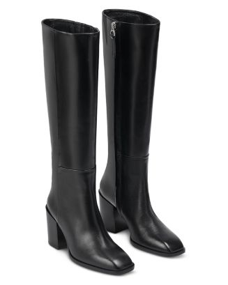 【関税込み】Aeyde ブラウン Teresa ニーハイブーツ Brown Teresa Knee-High Boots by Aeyde on Sale