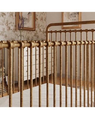 Abigail 3-in-1 Convertible Crib in Vintage Gold Tone