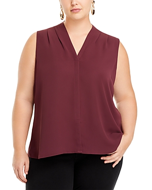 Nic+zoe Plus Easy Day To Night Tank Top In Winterberry