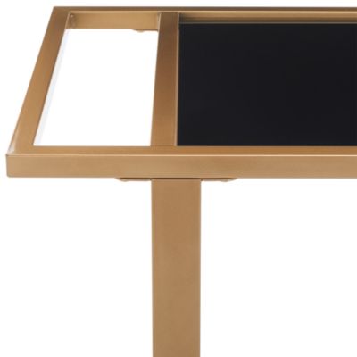 Gaelle Two Tier Bar Cart with Handles