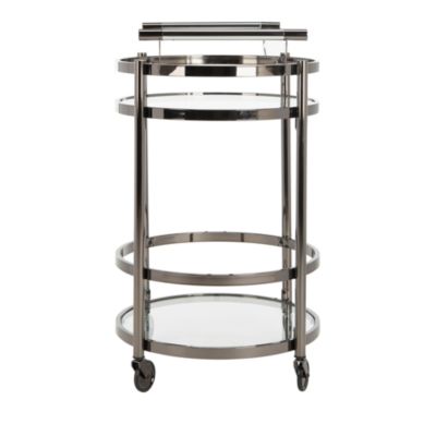 Sienna 2 Tier Round Bar Cart