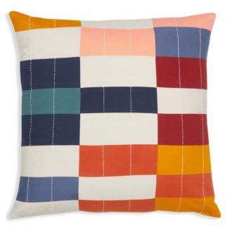 Anchal Multi Check Throw Pillow | Bloomingdale's