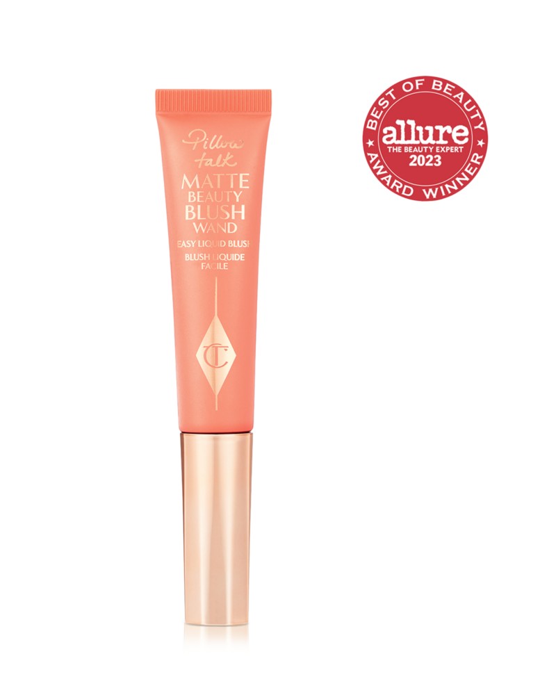 Charlotte Tilbury Pillow Talk Matte Beauty Blush Wand in Peach Pop (Matte-Nude Peach)