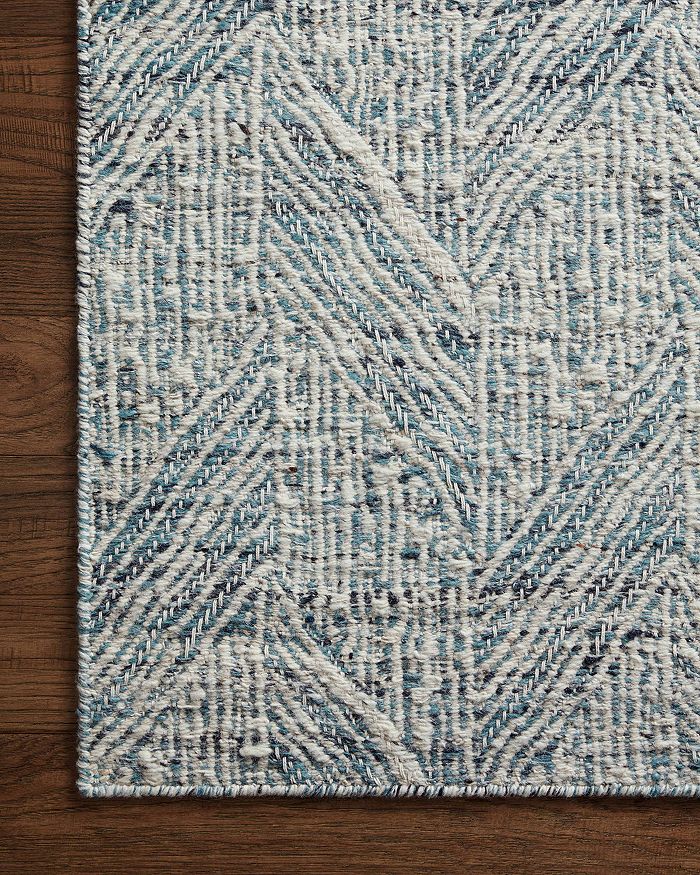 Loloi Raven Rav-01 Area Rug, 8'6 X 11'6 In Blue/ivory