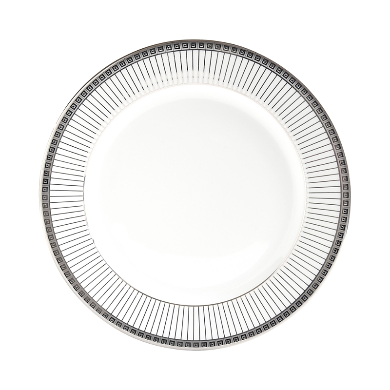Bernardaud Athena Studio Salad Plate In Platinum