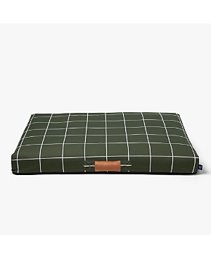 Lay Lo Grid Small Dog Bed In Green