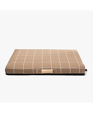 Lay Lo Grid Small Dog Bed In Tan