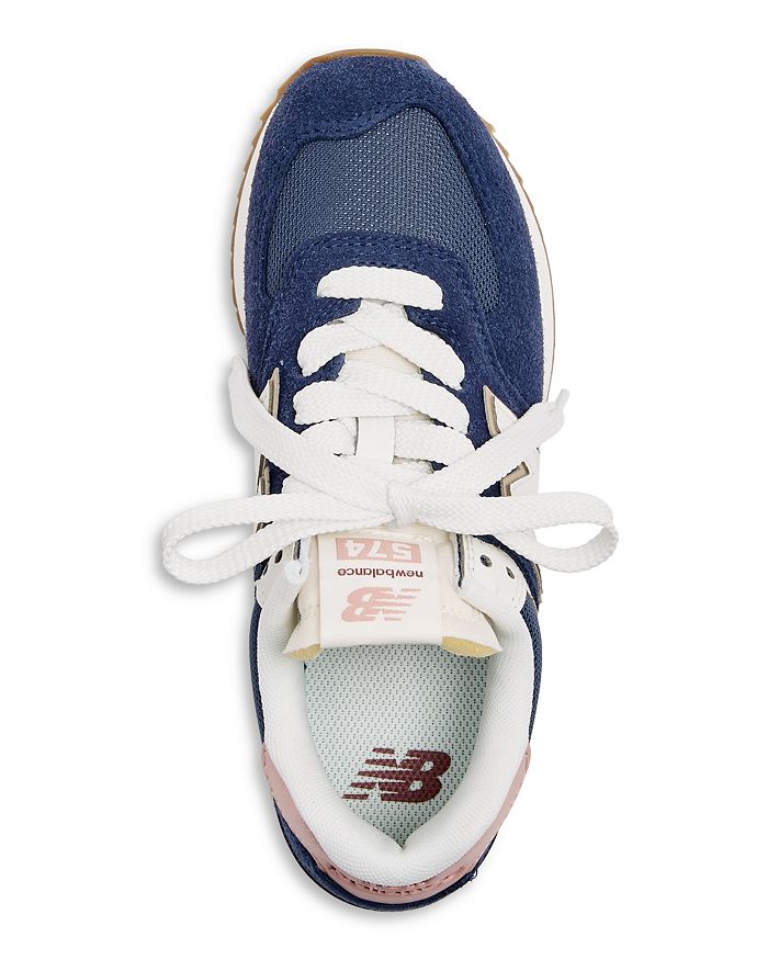 NEW BALANCE WOMEN'S 574+ PLATFORM LOW TOP SNEAKERS 