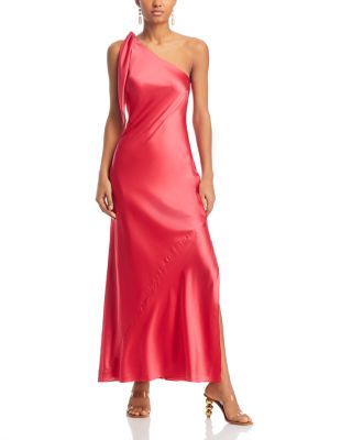 Cult Gaia Kamila Single Shoulder Silk Gown | Bloomingdale's Women