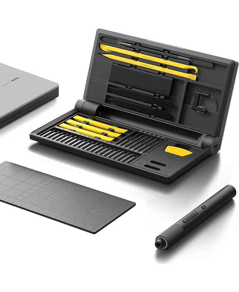 Hoto Precision Screwdriver Kit Pro In Black