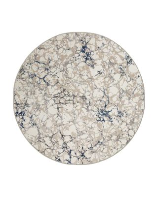 Livigno 1240 Round Area Rug, 5'3" x 5'3"