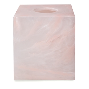 Shop Kassatex Luna Tissue Holder In Pale Pink