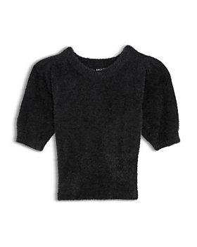 AQUA - Girls' Puff Sleeve Sweater, Little Kid, Big Kid - 100% Exclusive