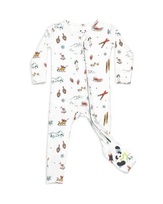 Bellabu Bear - Unisex Vintage Holiday Convertible Footie - Baby