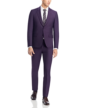 Paul Smith Soho Wool & Mohair Extra Slim Fit Suit In Purple