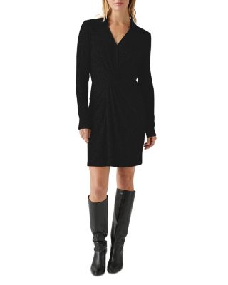 michael stars long sleeve dress Michael Stars Annalise Long Sleeve Dress