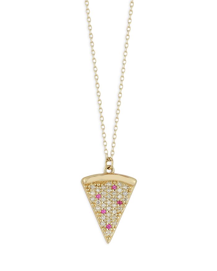 Pizza discount slice necklace