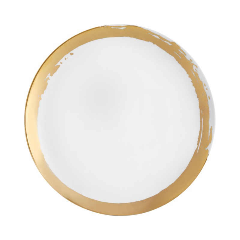 L'Objet Zen Dessert Plate in Gold