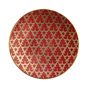 Shop L'objet Fortuny Canape Plates, Set Of 4 In Red