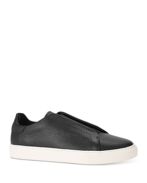 Shop Kurt Geiger Men's Lennon Slip On Sneakers In Black