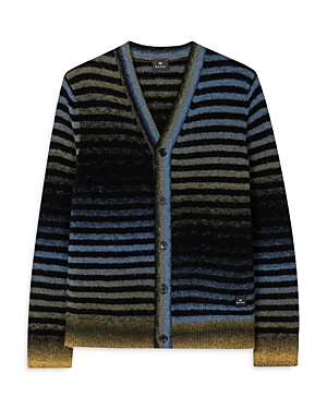 PS BY PAUL SMITH OMBRE CARDIGAN SWEATER