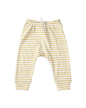 Shop Pehr Unisex Stripes Away Pants - Baby In Marigold