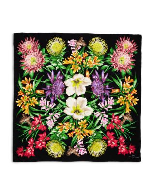Blooms of Oceana Silk Scarf