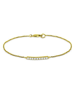 Aqua Stone Bar Bracelet in 18K Gold Over Sterling Silver - 100% Exclusive