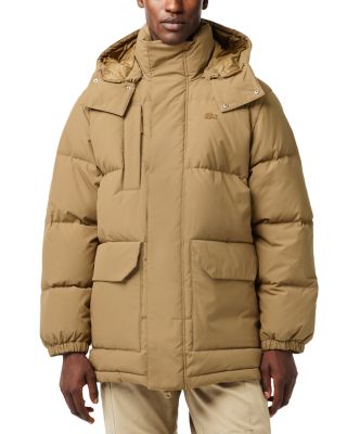 Lacoste - Lacoste Hooded Zip Down Puffer Jacket